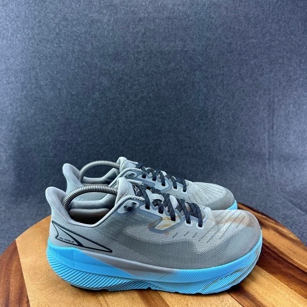 Altra Experience Flow Mens Running Shoes Gray Blue AL0A85NV242 Size 8.5